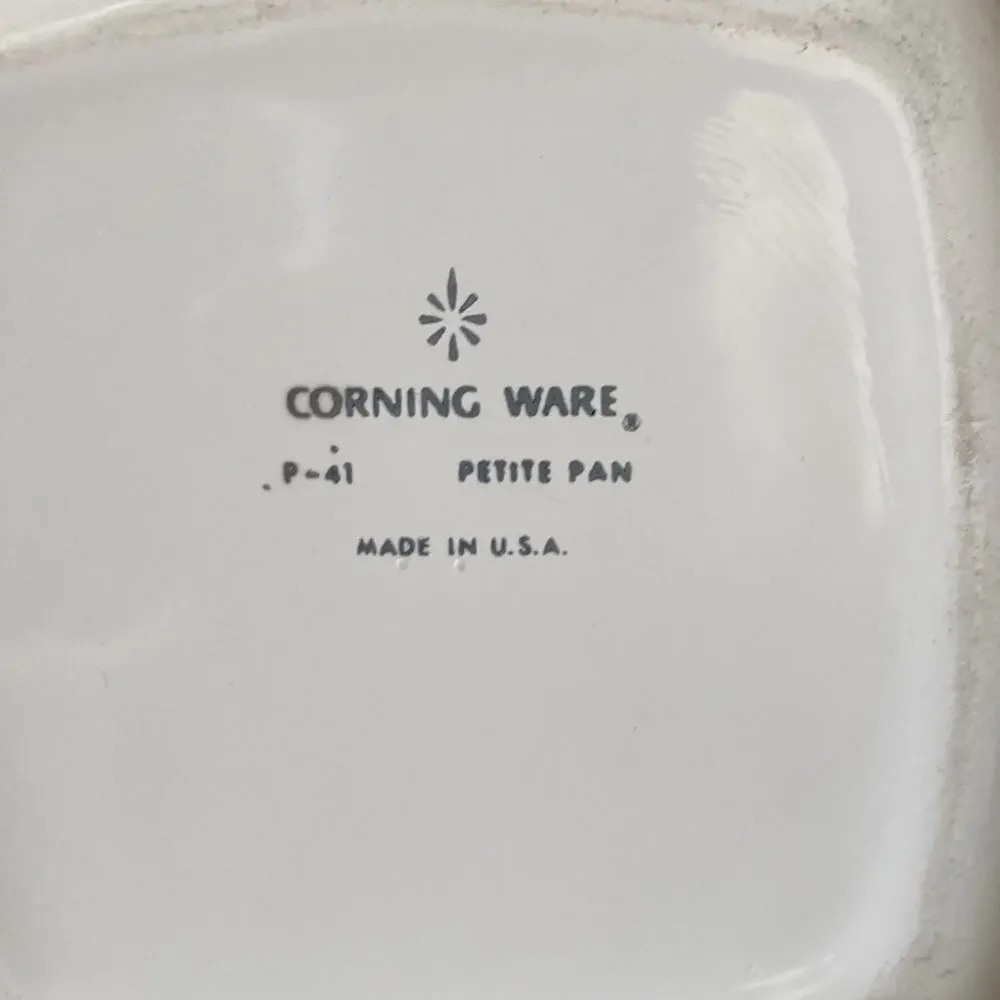 Vintage Corningware Blue Cornflower P-41 Petite Pan